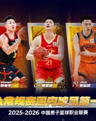 开云下载-25-26赛季CBA常规赛最佳阵容出炉